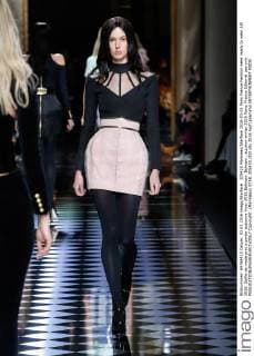 205420 Marineau Starface 2016-03-03 Paris France Fashion week ready to wear AW 2016. Defile de mode pret a porter automne hiver 2016.Balmain. Balmain , autumn-winter 2016 Paris, France Editorial use only  Copyright: xMarineaux STAR_205420_033
