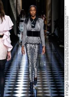 205420 Marineau Starface 2016-03-03 Paris France Fashion week ready to wear AW 2016. Defile de mode pret a porter automne hiver 2016.Balmain. Balmain , autumn-winter 2016 Paris, France Editorial use only  Copyright: xMarineaux STAR_205420_042