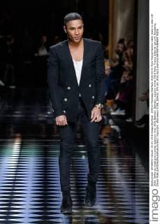 205420 Marineau Starface 2016-03-03 Paris France Fashion week ready to wear AW 2016. Defile de mode pret a porter automne hiver 2016.Balmain. Balmain , autumn-winter 2016 Paris, France Editorial use only Rousteing, Olivier  Copyright: xMarineaux STAR_205420_075