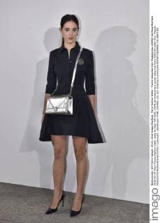 Paris Fashion Week - Promis besuchen Dior Modenschau 205450 De Rosa Starface 2016-03-04 Paris France Fashion week ready to wear AW 2016. Defile de mode pret a porter automne hiver 2016.Christian Dior. People.  Copyright: xDexRosax STAR_205450_105