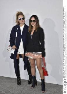 Paris Fashion Week - Promis besuchen Dior Modenschau 205450 De Rosa Starface 2016-03-04 Paris France Fashion week ready to wear AW 2016. Defile de mode pret a porter automne hiver 2016.Christian Dior. People.  Copyright: xDexRosax STAR_205450_116