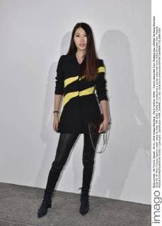Paris Fashion Week - Promis besuchen Dior Modenschau 205450 De Rosa Starface 2016-03-04 Paris France Fashion week ready to wear AW 2016. Defile de mode pret a porter automne hiver 2016.Christian Dior. People.  Copyright: xDexRosax STAR_205450_122