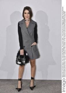 Paris Fashion Week - Promis besuchen Dior Modenschau 205450 De Rosa Starface 2016-03-04 Paris France Fashion week ready to wear AW 2016. Defile de mode pret a porter automne hiver 2016.Christian Dior. People.  Copyright: xDexRosax STAR_205450_137