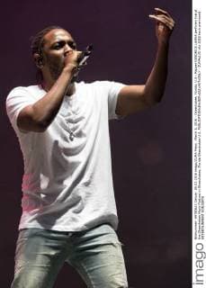 March 5, 2016 - Okeechobee, Florida, U.S - Rapper KENDRICK LAMAR performs live at the Okeechobee Music Festival in Okeechobee, Florida Okeechobee U.S. - ZUMAs135