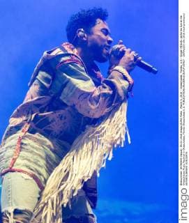 March 5, 2016 - Okeechobee, Florida, U.S - Singer MIGUEL performs live at the Okeechobee Music Festival in Okeechobee, Florida Okeechobee U.S. - ZUMAs135