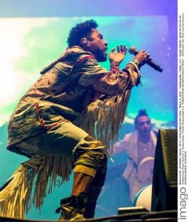 March 5, 2016 - Okeechobee, Florida, U.S - Singer MIGUEL performs live at the Okeechobee Music Festival in Okeechobee, Florida Okeechobee U.S. - ZUMAs135