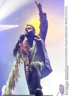 March 5, 2016 - Okeechobee, Florida, U.S - Singer MIGUEL performs live at the Okeechobee Music Festival in Okeechobee, Florida Okeechobee U.S. - ZUMAs135