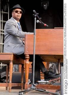 March 5, 2016 - Okeechobee, Florida, U.S - Musician BOOKER T. JONES performs live on piano at the Okeechobee Music Festival in Okeechobee, Florida Okeechobee U.S. - ZUMAs135