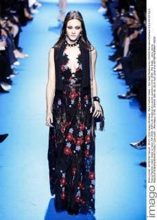 Paris Fashion Week - Elie Saab Modenschau 205459 Marineau Starface 2016-03-04 Paris France Fashion week ready to wear AW 2016. Defile de mode pret a porter automne hiver 2016. Elie Saab. _sans_perso  Copyright: xMarineaux STAR_205459_004