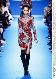 Paris Fashion Week - Elie Saab Modenschau 205459 Marineau Starface 2016-03-04 Paris France Fashion week ready to wear AW 2016. Defile de mode pret a porter automne hiver 2016. Elie Saab. _sans_perso  Copyright: xMarineaux STAR_205459_013