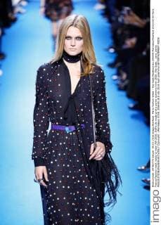 Paris Fashion Week - Elie Saab Modenschau 205459 Marineau Starface 2016-03-04 Paris France Fashion week ready to wear AW 2016. Defile de mode pret a porter automne hiver 2016. Elie Saab. _sans_perso  Copyright: xMarineaux STAR_205459_018