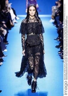 Paris Fashion Week - Elie Saab Modenschau 205459 Marineau Starface 2016-03-04 Paris France Fashion week ready to wear AW 2016. Defile de mode pret a porter automne hiver 2016. Elie Saab. _sans_perso  Copyright: xMarineaux STAR_205459_029