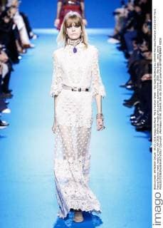 Paris Fashion Week - Elie Saab Modenschau 205459 Marineau Starface 2016-03-04 Paris France Fashion week ready to wear AW 2016. Defile de mode pret a porter automne hiver 2016. Elie Saab. _sans_perso  Copyright: xMarineaux STAR_205459_034