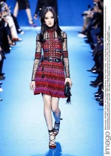 Paris Fashion Week - Elie Saab Modenschau 205459 Marineau Starface 2016-03-04 Paris France Fashion week ready to wear AW 2016. Defile de mode pret a porter automne hiver 2016. Elie Saab. _sans_perso  Copyright: xMarineaux STAR_205459_035