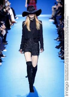 Paris Fashion Week - Elie Saab Modenschau 205459 Marineau Starface 2016-03-04 Paris France Fashion week ready to wear AW 2016. Defile de mode pret a porter automne hiver 2016. Elie Saab. _sans_perso  Copyright: xMarineaux STAR_205459_036