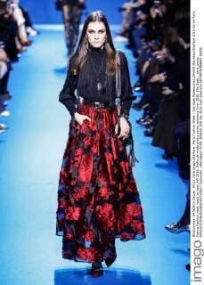 Paris Fashion Week - Elie Saab Modenschau 205459 Marineau Starface 2016-03-04 Paris France Fashion week ready to wear AW 2016. Defile de mode pret a porter automne hiver 2016. Elie Saab. _sans_perso  Copyright: xMarineaux STAR_205459_039