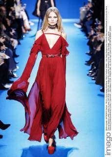 Paris Fashion Week - Elie Saab Modenschau 205459 Marineau Starface 2016-03-04 Paris France Fashion week ready to wear AW 2016. Defile de mode pret a porter automne hiver 2016. Elie Saab. _sans_perso  Copyright: xMarineaux STAR_205459_061