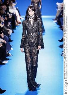 Paris Fashion Week - Elie Saab Modenschau 205459 Marineau Starface 2016-03-04 Paris France Fashion week ready to wear AW 2016. Defile de mode pret a porter automne hiver 2016. Elie Saab. _sans_perso  Copyright: xMarineaux STAR_205459_066