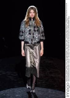 Paris Fashion Week - Emanuel Ungaro Modenschau 205464 Marineau Starface 2016-03-05 Paris France Fashion week ready to wear AW 2016. Defile de mode pret a porter automne hiver 2016. Ungaro. _sans_perso  Copyright: xMarineaux STAR_205464_020