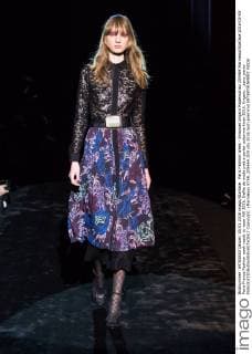 Paris Fashion Week - Emanuel Ungaro Modenschau 205464 Marineau Starface 2016-03-05 Paris France Fashion week ready to wear AW 2016. Defile de mode pret a porter automne hiver 2016. Ungaro. _sans_perso  Copyright: xMarineaux STAR_205464_029