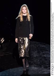 Paris Fashion Week - Emanuel Ungaro Modenschau 205464 Marineau Starface 2016-03-05 Paris France Fashion week ready to wear AW 2016. Defile de mode pret a porter automne hiver 2016. Ungaro. _sans_perso  Copyright: xMarineaux STAR_205464_035
