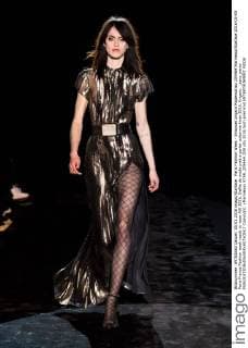 Paris Fashion Week - Emanuel Ungaro Modenschau 205464 Marineau Starface 2016-03-05 Paris France Fashion week ready to wear AW 2016. Defile de mode pret a porter automne hiver 2016. Ungaro. _sans_perso  Copyright: xMarineaux STAR_205464_039