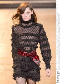 Paris Fashion Week - Isabel Marant Modenschau 205465 Marineau Starface 2016-03-04 Paris France Fashion week ready to wear AW 2016. Defile de mode pret a porter automne hiver 2016. Isabel Marant. _sans_perso  Copyright: xMarineaux STAR_205465_046