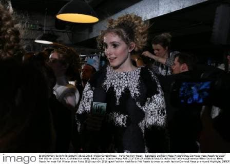 Paris Fashion Week - Bakstage Dorhout Mees Modenschau Dorhout Mees Ready to wear Fall Winter show Paris 2016 Fashion week, 644 Cordon Cordon Press  alfonsoxjimenezxvalero Dorhout Mees Ready to wear Fall Winter show Paris 2016
