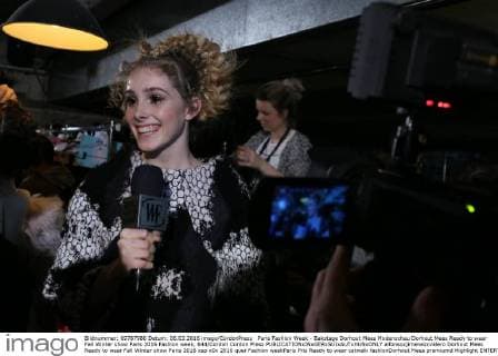Paris Fashion Week - Bakstage Dorhout Mees Modenschau Dorhout Mees Ready to wear Fall Winter show Paris 2016 Fashion week, 644 Cordon Cordon Press  alfonsoxjimenezxvalero Dorhout Mees Ready to wear Fall Winter show Paris 2016