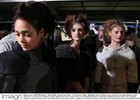 Paris Fashion Week - Bakstage Dorhout Mees Modenschau Dorhout Mees Ready to wear Fall Winter show Paris 2016 Fashion week, 644 Cordon Cordon Press  alfonsoxjimenezxvalero Dorhout Mees Ready to wear Fall Winter show Paris 2016