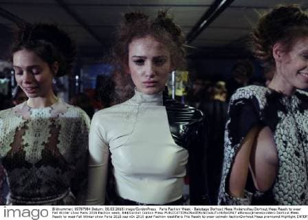Paris Fashion Week - Bakstage Dorhout Mees Modenschau Dorhout Mees Ready to wear Fall Winter show Paris 2016 Fashion week, 644 Cordon Cordon Press  alfonsoxjimenezxvalero Dorhout Mees Ready to wear Fall Winter show Paris 2016