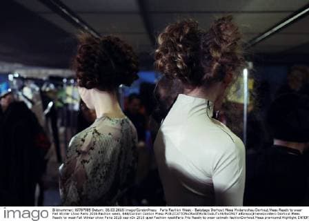 Paris Fashion Week - Bakstage Dorhout Mees Modenschau Dorhout Mees Ready to wear Fall Winter show Paris 2016 Fashion week, 644 Cordon Cordon Press  alfonsoxjimenezxvalero Dorhout Mees Ready to wear Fall Winter show Paris 2016