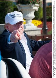 March 6, 2016: Donald Trump attends the final round at Trump National Doral Blue Monster Course. (Photo by Michele Eve Sandberg Icon Sportswire) EDITORIAL USE ONLY 245852