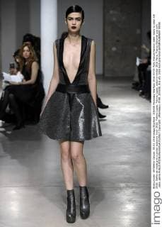 205508 Marineau Starface 2016-03-05 Paris France Fashion week ready to wear AW 2016. Defile de mode pret a porter automne hiver 2016. Fatima Lopes. Fatima Lopes, autumn-winter 2016 Paris, France Editorial use only _sans_perso  Copyright: xMarineaux STAR_205508_016