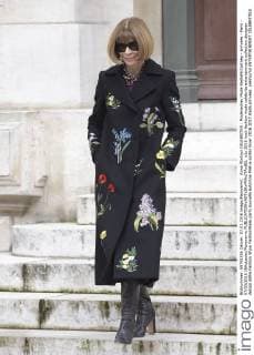 Anna Wintour CELEBRITES : Modenschau Mode StellaMcCartney - arrivees - Paris - 07 03 2016 JBAutissier Panoramic 