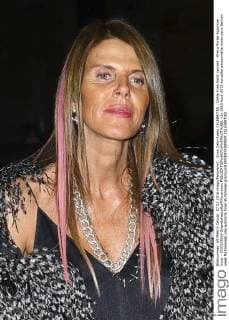 Anna Dello Russo CELEBRITES : Defile Yves Saint Laurent - Pret a Porter Automne Hiver - 07 03 2016 GwendolineLeGoff Panoramic 