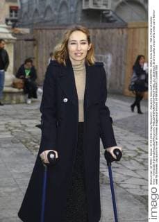 Alexandra Golovanoff CELEBRITES : Defile Sonia Rykiel - Pret a Porter Automne Hiver - 07 03 2016 GwendolineLeGoff Panoramic 