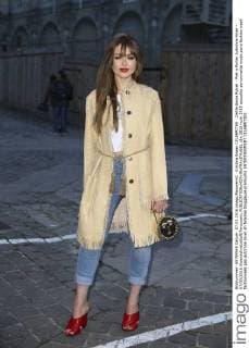 Kristina Bazan CELEBRITES : Defile Sonia Rykiel - Pret a Porter Automne Hiver - 07 03 2016 GwendolineLeGoff Panoramic 