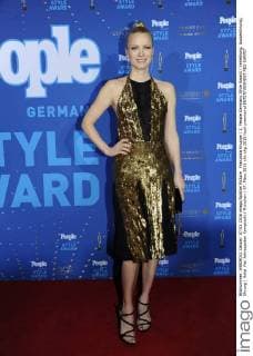 Franziska Knuppe 1. People Germany Style Award Verleihung, Auszeichnung; Ehrung Hotel Vier Jahreszeiten Kempinski München 07. März 2016