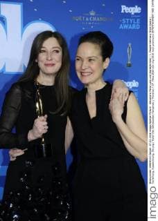 Alexandra Maria Lara und Jeanette Hain 1. People Germany Style Award Verleihung, Auszeichnung; Ehrung Hotel Vier Jahreszeiten Kempinski München 07. März 2016