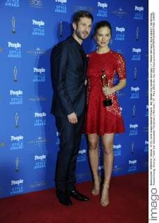 Bar Refaeli und Jochen Schropp 1. People Germany Style Award Verleihung, Auszeichnung; Ehrung Hotel Vier Jahreszeiten Kempinski München 07. März 2016