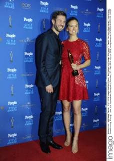 Bar Refaeli und Jochen Schropp 1. People Germany Style Award Verleihung, Auszeichnung; Ehrung Hotel Vier Jahreszeiten Kempinski München 07. März 2016