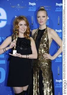 Palina Rojinski und Franziska Knuppe 1. People Germany Style Award Verleihung, Auszeichnung; Ehrung Hotel Vier Jahreszeiten Kempinski München 07. März 2016
