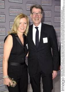 Klaus Walther mit Ehefrau Claudette bei der Verleihung des Deutschen Medienpreises 2015 im Kongresshaus. Baden-Baden, 07.03.2016 Foto:xFredericx xFuturexImage