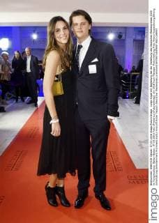 Julian Kögel mit Begleitung bei der Verleihung des Deutschen Medienpreises 2015 im Kongresshaus. Baden-Baden, 07.03.2016 Foto:xFredericx xFuturexImage
