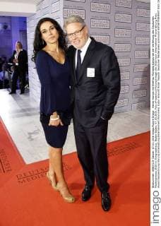 Heiner Kamps mit Ehefrau Michaela Kamps bei der Verleihung des Deutschen Medienpreises 2015 im Kongresshaus. Baden-Baden, 07.03.2016 Foto:xFredericx xFuturexImage