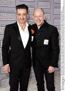 Ferdinand Rennie und Brian Rennie bei der Verleihung des Deutschen Medienpreises 2015 im Kongresshaus. Baden-Baden, 07.03.2016 Foto:xFredericx xFuturexImage