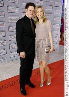 Matthias Steiner mit Ehefrau Inge Steiner bei der Verleihung des Deutschen Medienpreises 2015 im Kongresshaus. Baden-Baden, 07.03.2016 Foto:xFredericx xFuturexImage