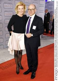 Anita Lischke und Christian Harisch bei der Verleihung des Deutschen Medienpreises 2015 im Kongresshaus. Baden-Baden, 07.03.2016 Foto:xFredericx xFuturexImage