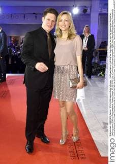 Matthias Steiner mit Ehefrau Inge Steiner bei der Verleihung des Deutschen Medienpreises 2015 im Kongresshaus. Baden-Baden, 07.03.2016 Foto:xFredericx xFuturexImage